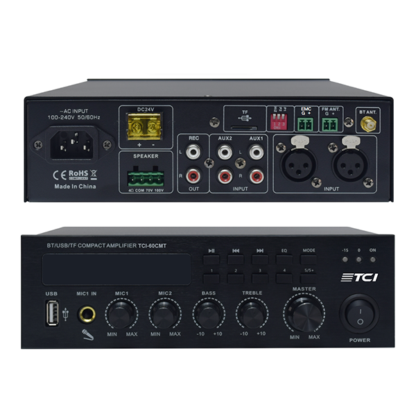 TCI-60CMT Tabletop Mixer Amplifier