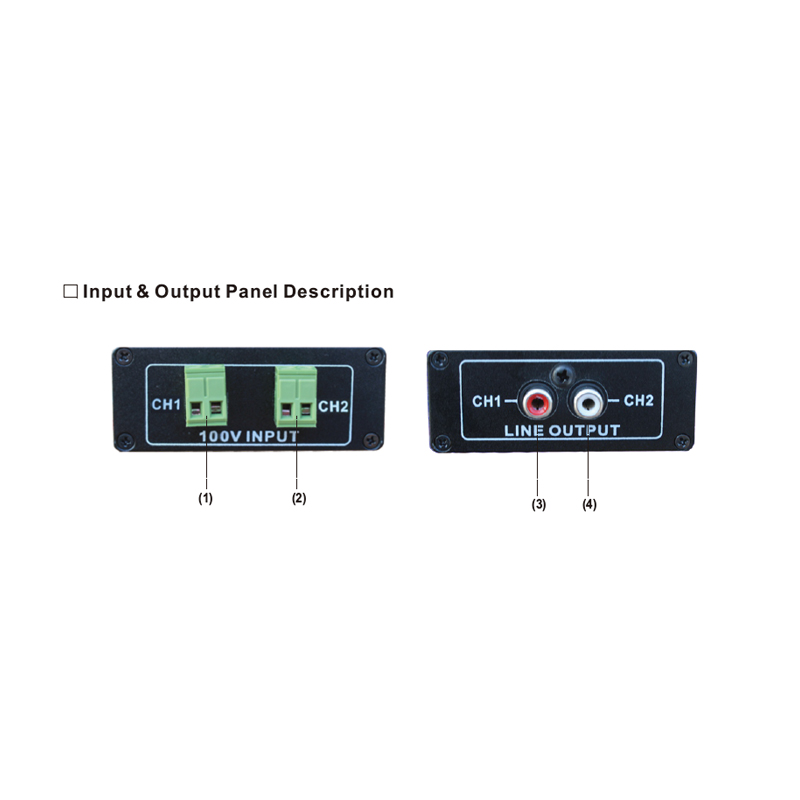 TCI-100VA Audio Signal Converter