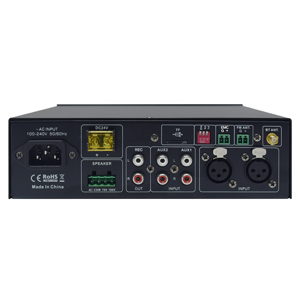 TCI-60CMT Tabletop Mixer Amplifier