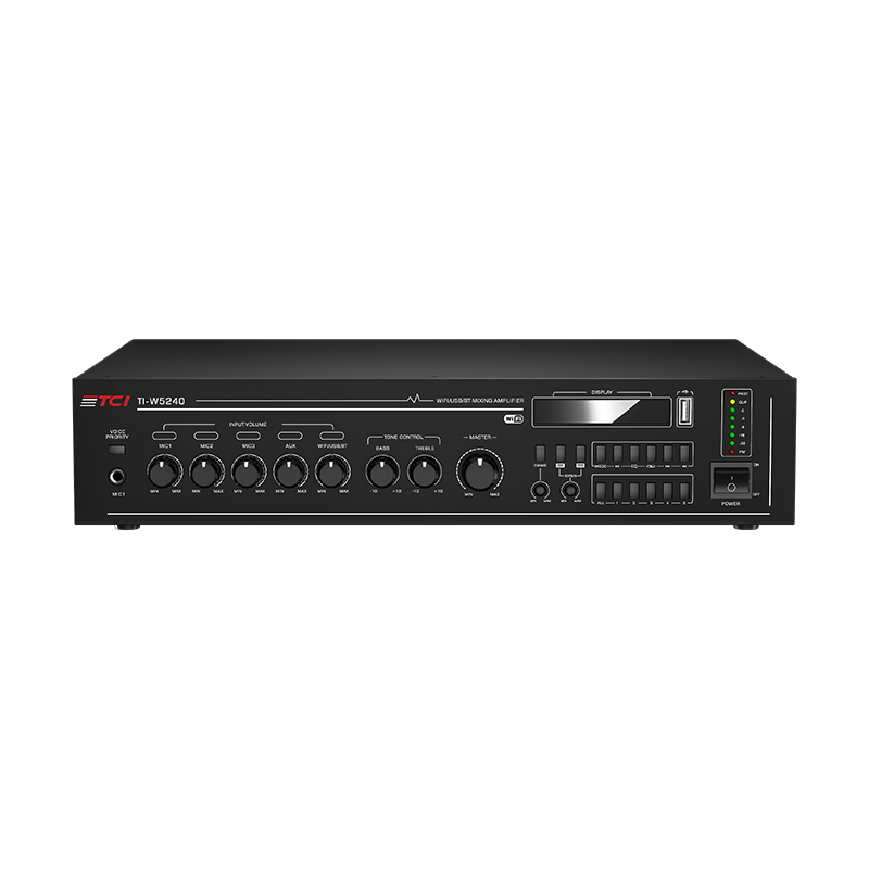 TI-W5240 WIFI/USB/BT Mixer Amplifier 5ZONE 240W