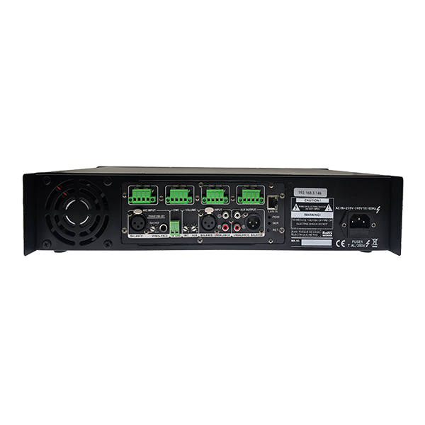 IP Network 8 Zone Amplifiers