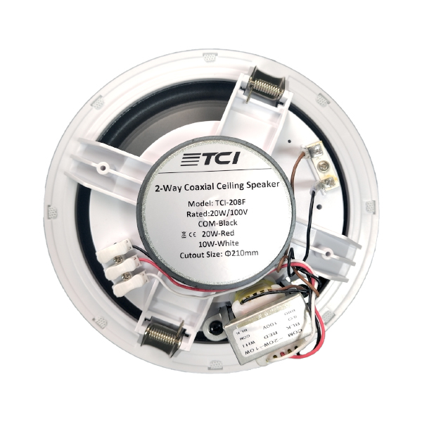 TCI-208F 2-WAY Coaxial Ceiling Speaker 20W